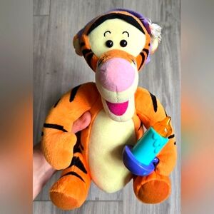 Vintage 1998 Winnie The Pooh Tigger Night Light Plush